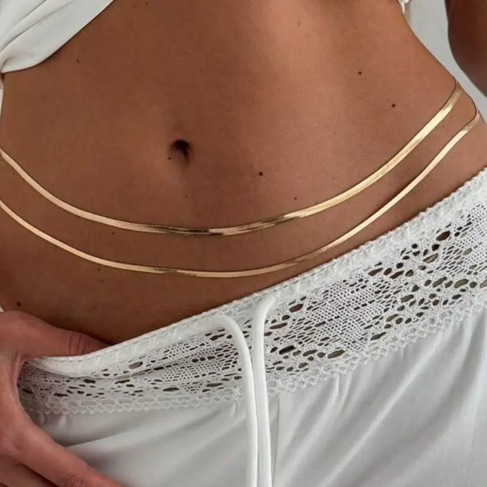 Sleek Gold belly chain M560